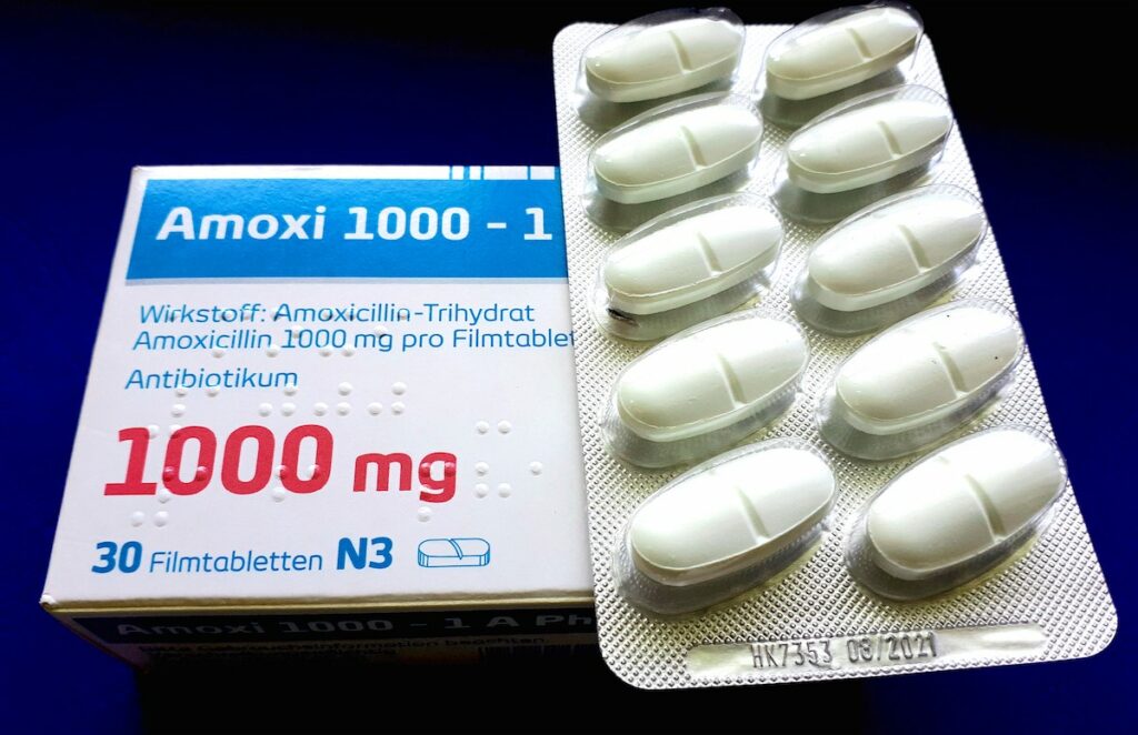 Antibiotikaprophylaxe mit Amoxicillin